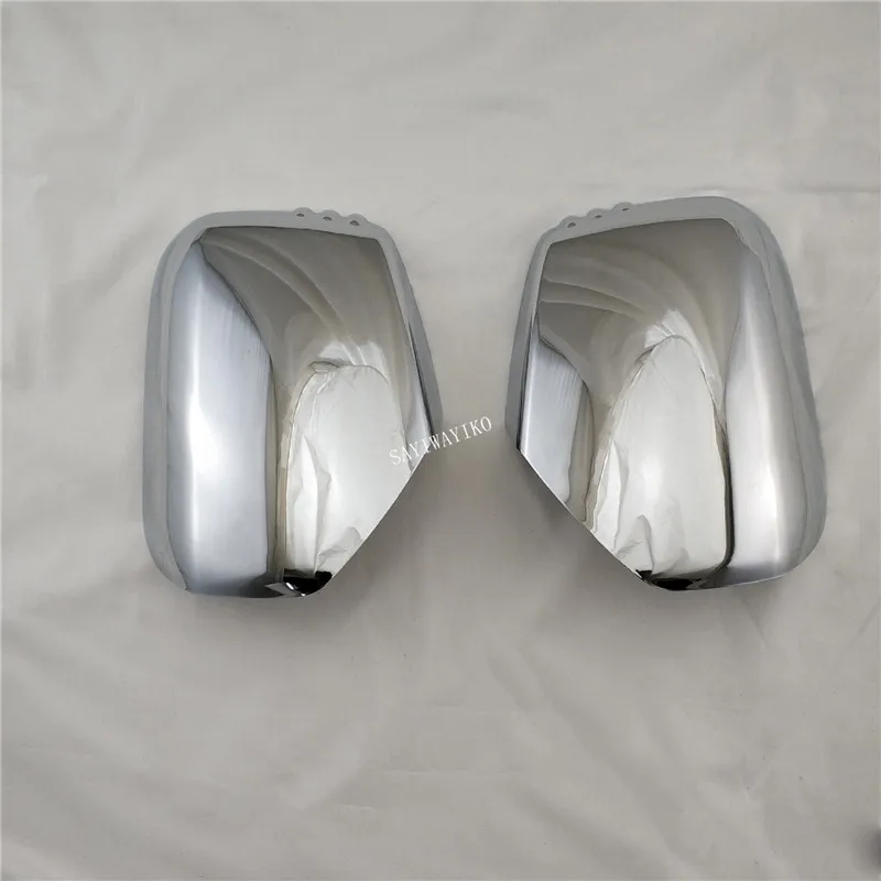 Novel style 2PCS ABS Chrome plated FOR Mitsubishi Triton L200 2005-2014 door mirror covers Car modification