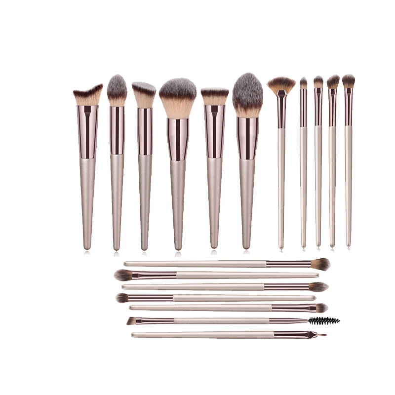 4-22pcs Makeup Brushes Set Professional Premium Synthetic Foundation Eye Shadow Eyebrow Blending Concealer Cosmetic Brush Tool