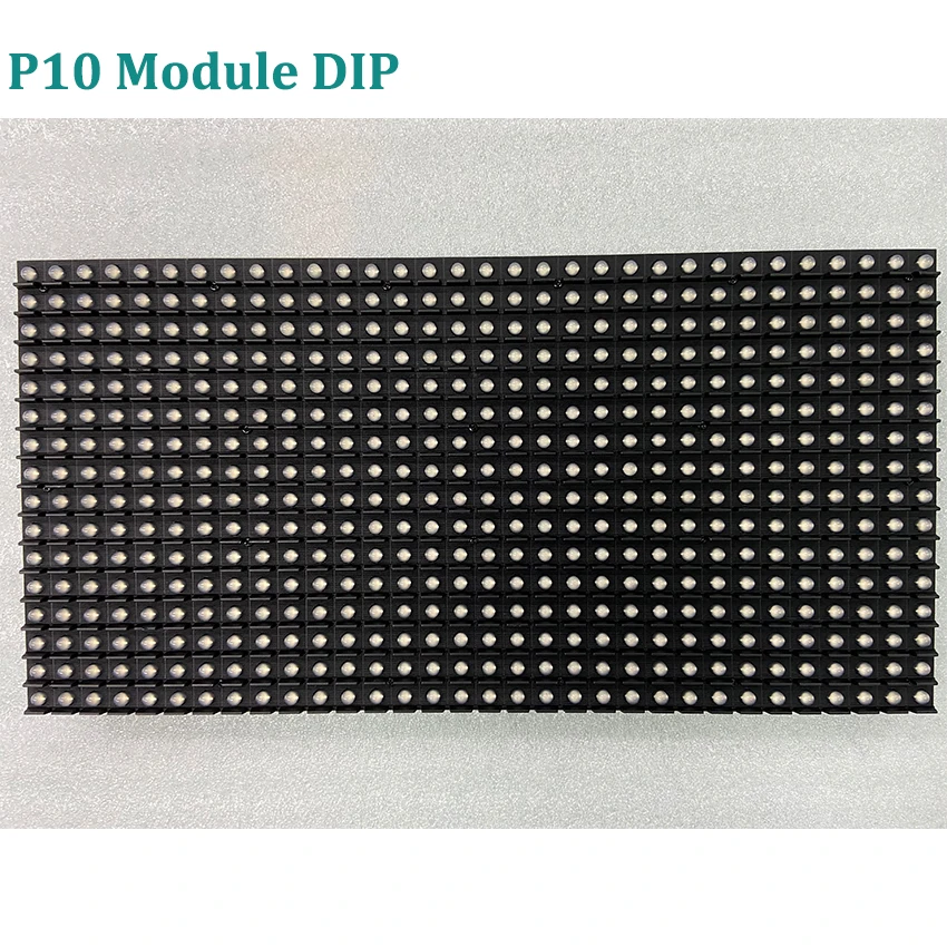 Led Teken Ali Express P10 Outdoor Dip Module Led Panel 320X160Mm Module Resolutie 32x16dots Full Color Led scherm