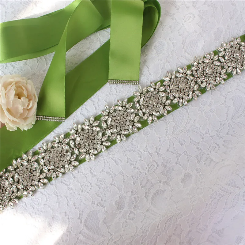 Cintura da sposa in cristallo argento per donna Elegante cintura per abito da sposa con pietre Nuovi accessori per abiti da cintura da sposa con perle di strass