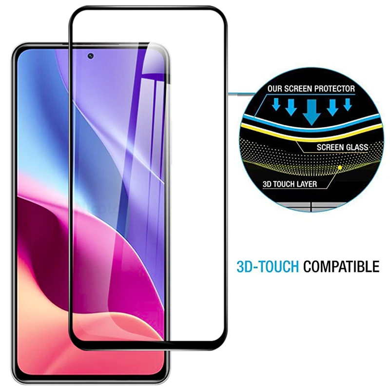 Protector de pantalla para Redmi K40 9H, cristal templado prémium de cobertura completa, protección de cristal para Redmi K40 Pro Plus Ultra, 1-3 uds.