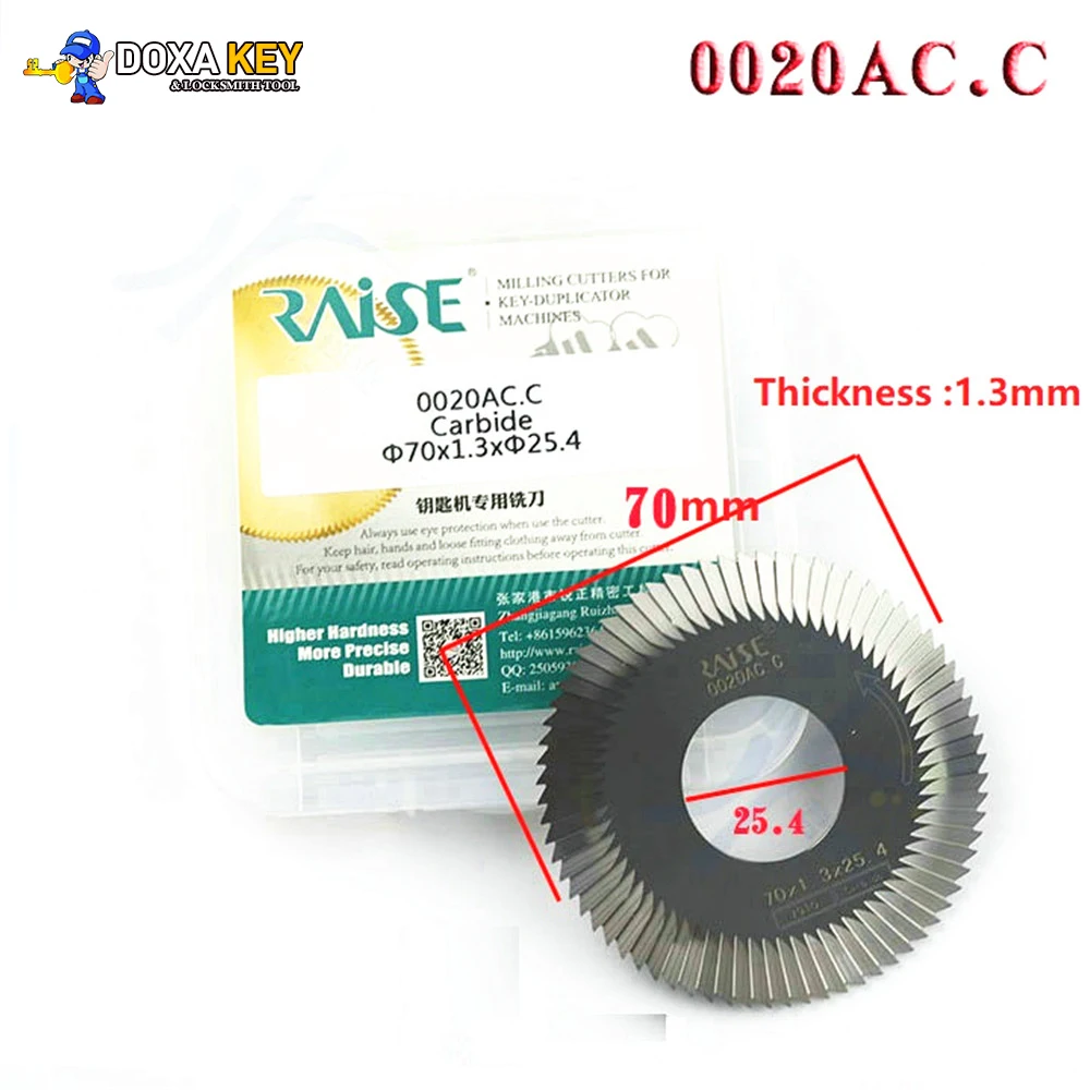 0020AC.C 100E1 key cutting machine carbide tungsten cutter 70*1.3*25.4mm*72T saw blade mini circular saw oscillating multi tool