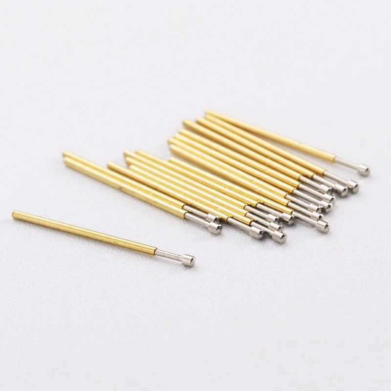 P50 Series Nickel Plated Brass Spring Test Probe Test Pin Pogo Pin Electric Detection Needle ICT FCT PCB Test Tool P50-B P50-B1