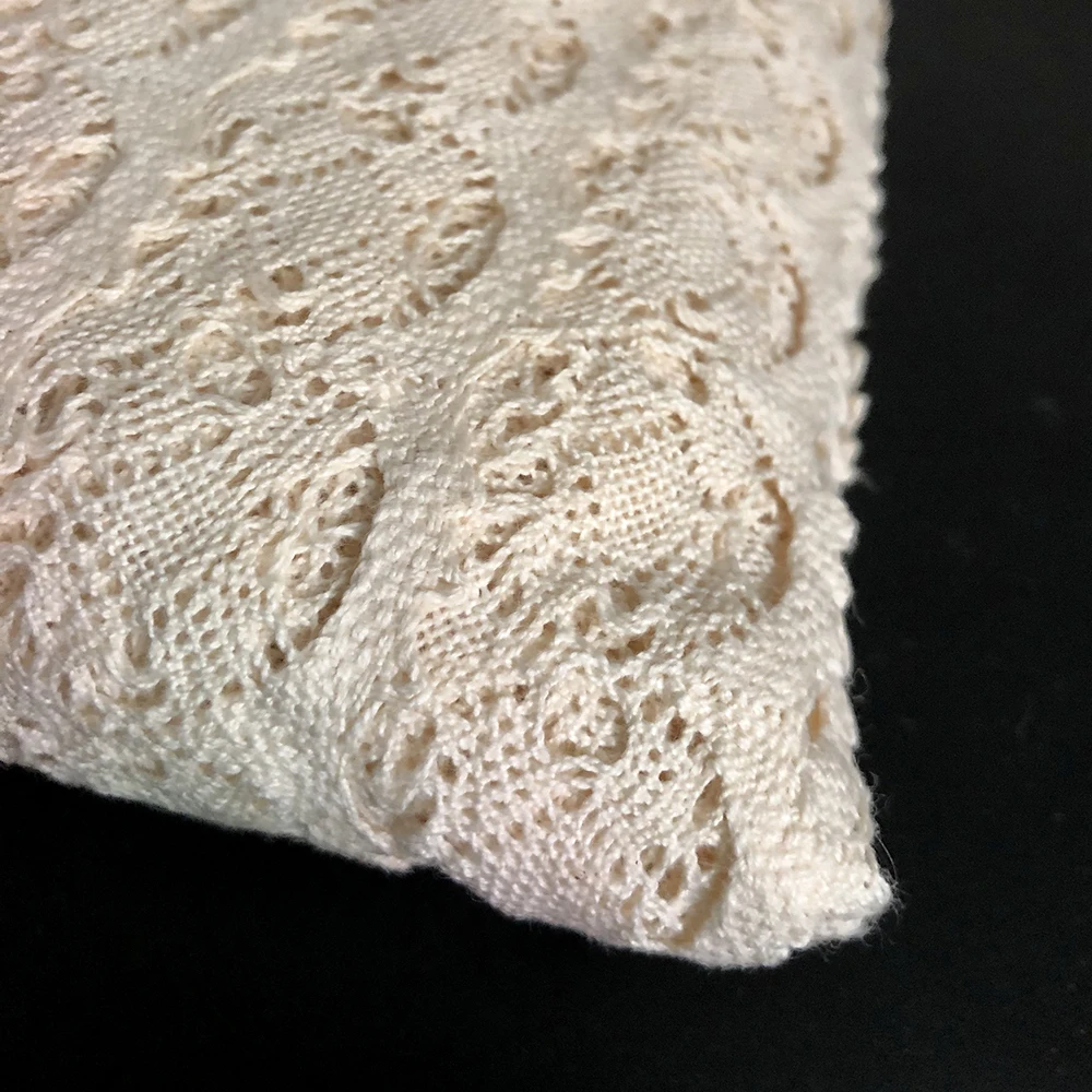 30yard 4.8cm High Quality Clothing Accessories African Lace Fabric Diy Beige Skirt Underwear Wedding Dress Christmas Packing Tap