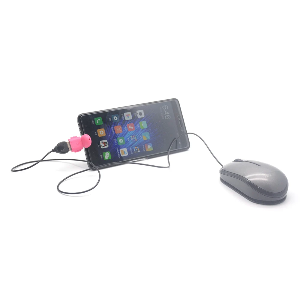 Mini Micro Usb Cavo Otg Per USB OTG Adattatore Per Samsung HTC Xiaomi Sony LG Android lettore di Schede di OTG Usb adattatore OTG
