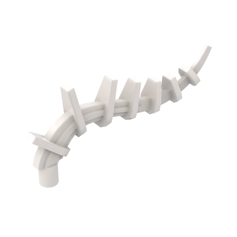 10PCS MOC 55236 Plant Vine Seaweed Attachment Tthorn Bionic Spine  Creative High-tech Building Block Model Kids Toys DIY Gifts