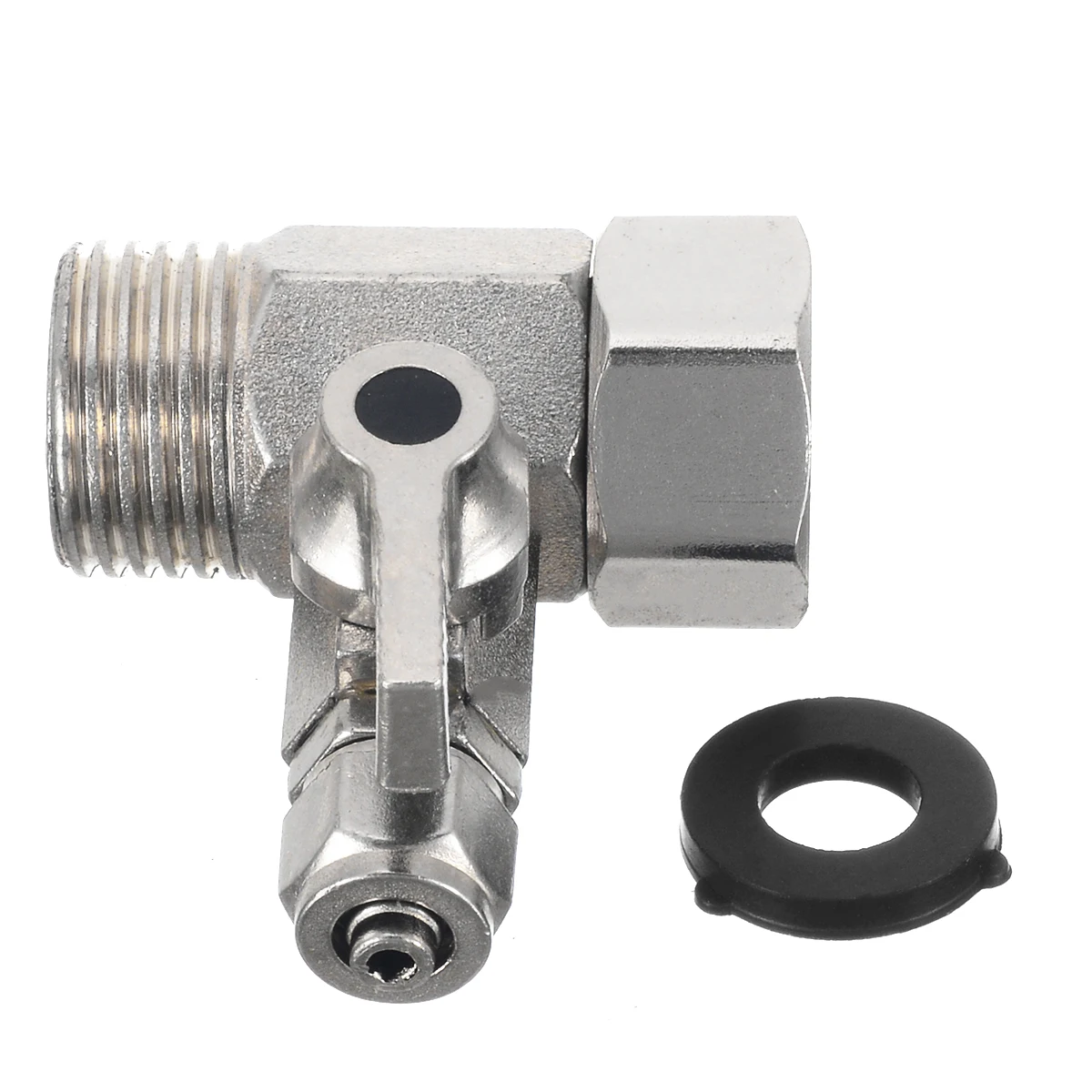 New Qulaity Copper 1/2'' To 1/4'' Ball Valve RO Water Purifier Adapter Garden Water Ball Valve Tap Connector Hardware Accessorie