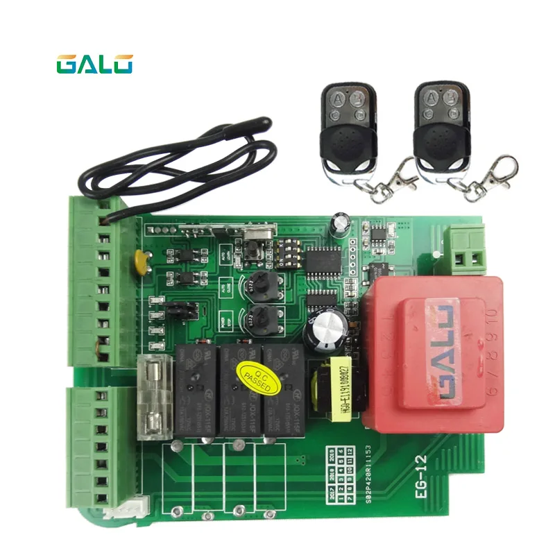 Sliding gate opener motor control unit PCB controller circuit board electronic card for KMP series