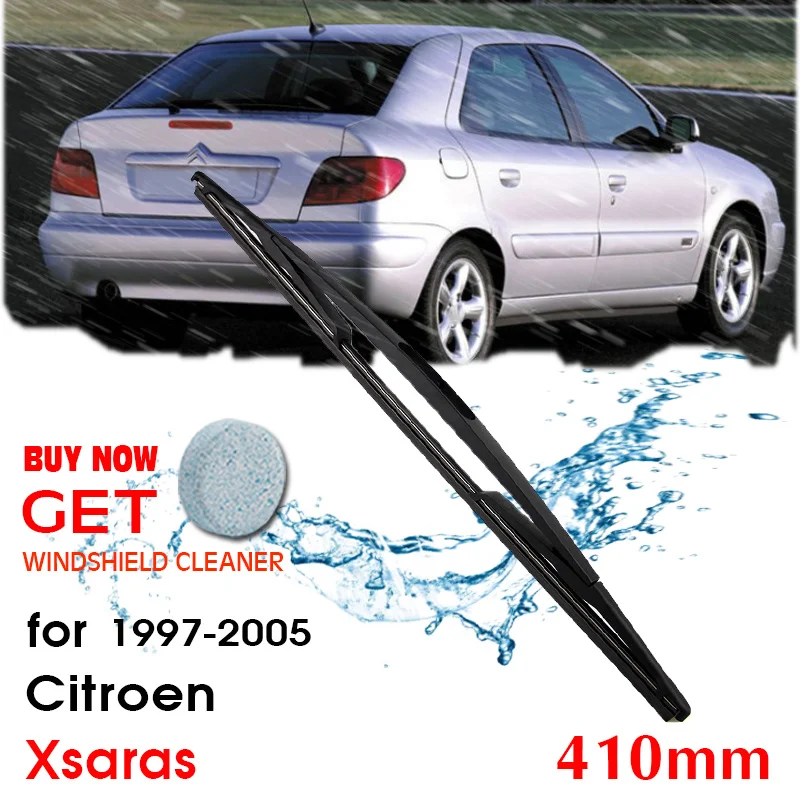 Car Wiper Blade Rear Back Window Windscreen Windshield Wipers Auto Accessories For Citroen Xsaras Hatchback 410mm 1997-2005