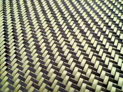 Carbon fiber&Yellow Kevlar mixed Fabric 2x2 Twill Carbon Kevlar cloth Aramid fiber 20