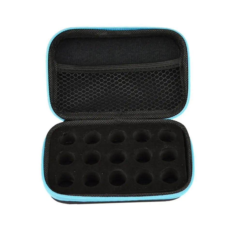 15 Compartments Bottles Essential Oil Case Protects For 1ml 2ml 3ml Rollers Oils Bag Travel Carrying Storage Bags Organizer Box