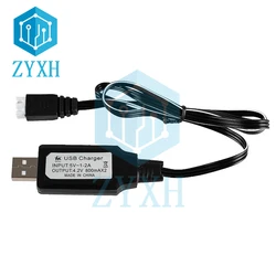 7.4V 800mA*2 XH-3P BMS 2S USB Charger Lipo Li-ion Battery Packs RC Toys Aircraft Car Robot Helicopter Charging LED Indicator