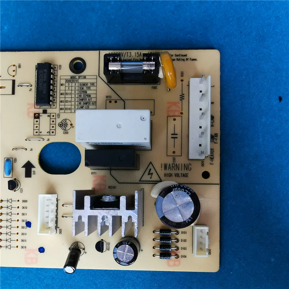 ตู้เย็นตู้โชว์เครื่องประดับบอร์ด da41-00482j บอร์ดคอมพิวเตอร์บอร์ดคอนโทรลพลังงาน20.22.110.00.11.1บอร์ดคอนโทรลหลัก