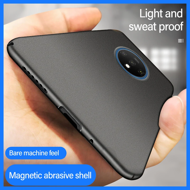 Ultra-thin Magnetic Hard Matte PC Phone Case For Oneplus 11 9 8 7T 7 Pro 6 5 T Nord 2 Luxury Frosted Protection Cover Coque