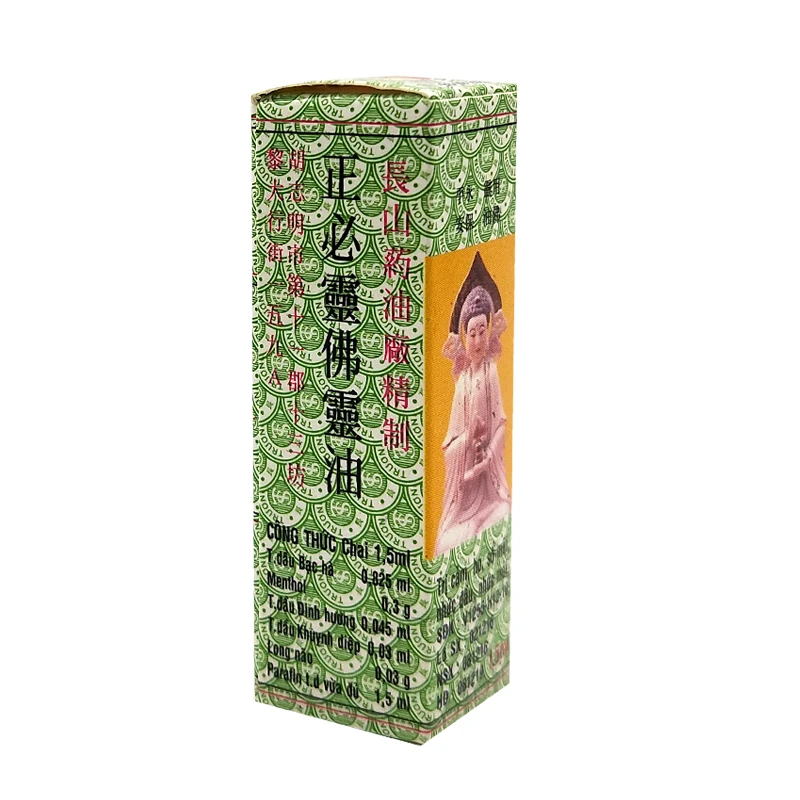 Natural Herbal Buddha Ointment Oil Treatment for headaches, stomachaches, carsickness, etc. makes you relaxed