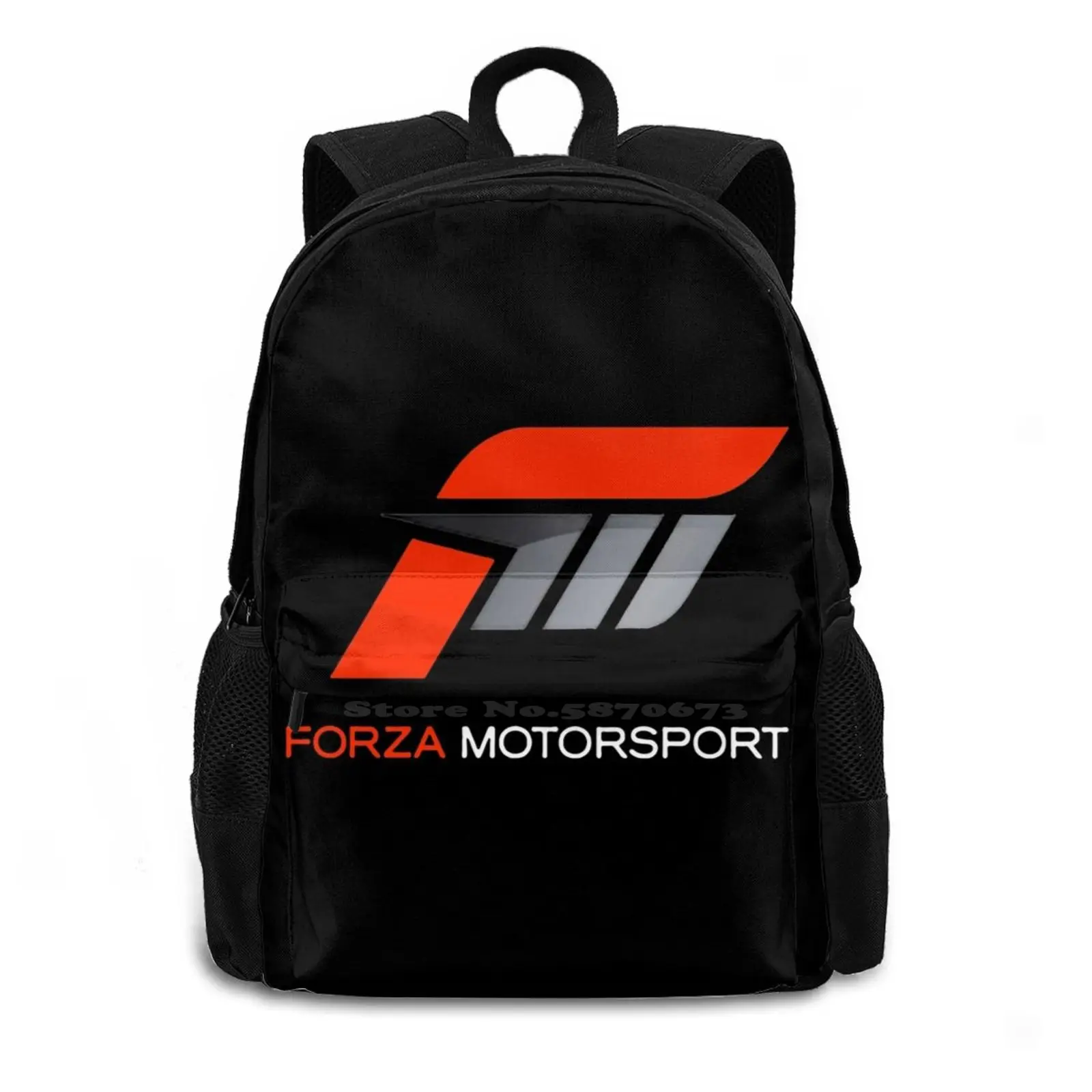 Plecaki Fm Sport Great Series 07 dla nastolatków w szkole Torby podróżne dla dziewcząt Horizon Motorsport Cars Gry wyścigowe 2020 6 7 8