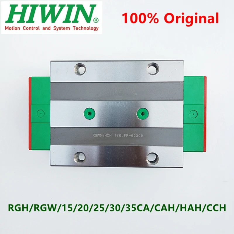 HIWIN linear block carriage RGH15CAH RGH20CAH RGH25CAH RGH30CAH RGH35CAH RGW25CCH RGW30CCH RGW35CCH RGH25HAH RGH30HAH RGW25HCH