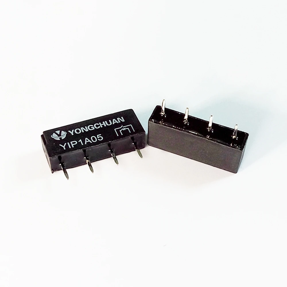 

10pcs Reed Relays SIP-1A05 DC5V 12V small size Ultra-thin micro 4pins NO Normally Opened Type 0.5A 10W 10VA