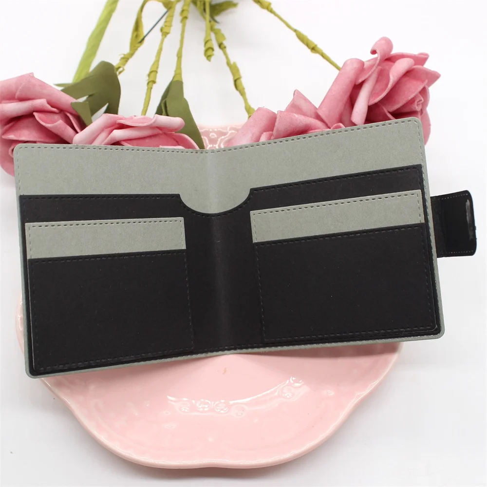 KSCRAFT Men's wallet Metal Cutting Dies Stencils for DIY Scrapbooking Decorative Embossing DIY Paper Cards