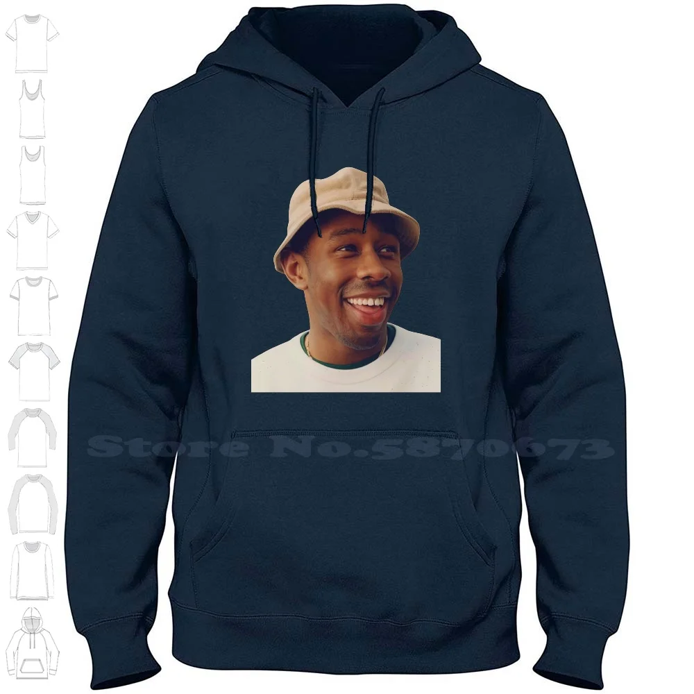 Smile Tyler Long Sleeve Hoodie Sweatshirt Flacko Rap Tyler Best Trending A A Rocky Carti