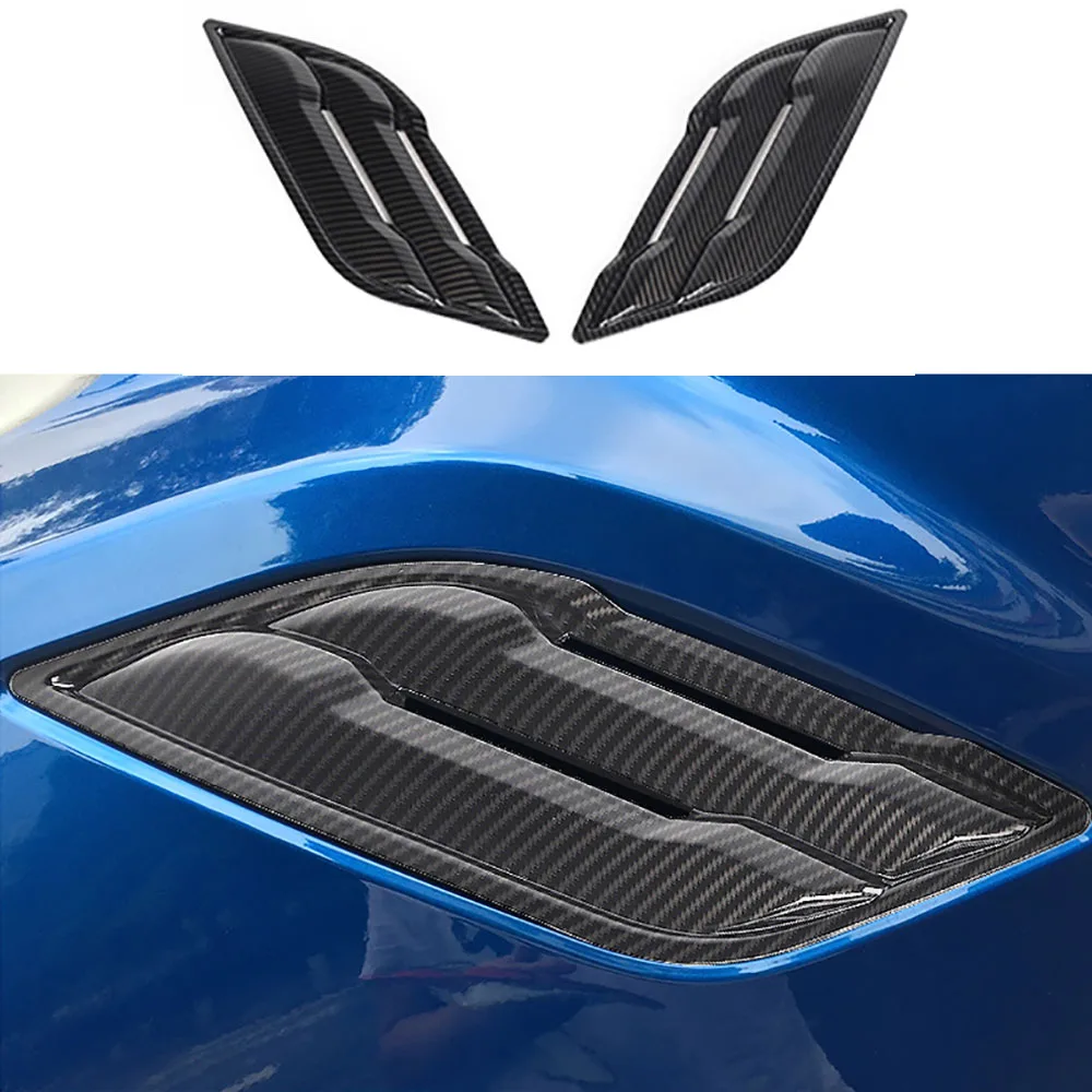 

Car Exterior Decorative Accessories For Ford F150 2015-2020 Carbon Fiber Color Front Fender Side Marker Pickup Accessories