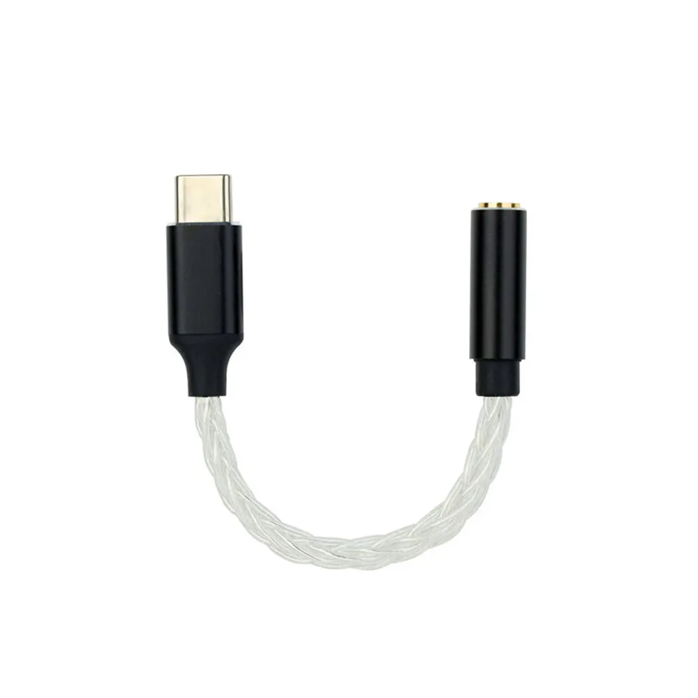 Jcaly JM20-decodificador de alto rendimiento CS43131 DAC, adaptador amplificador de auriculares tipo C a 3,5mm para Android, Windows y MacOS