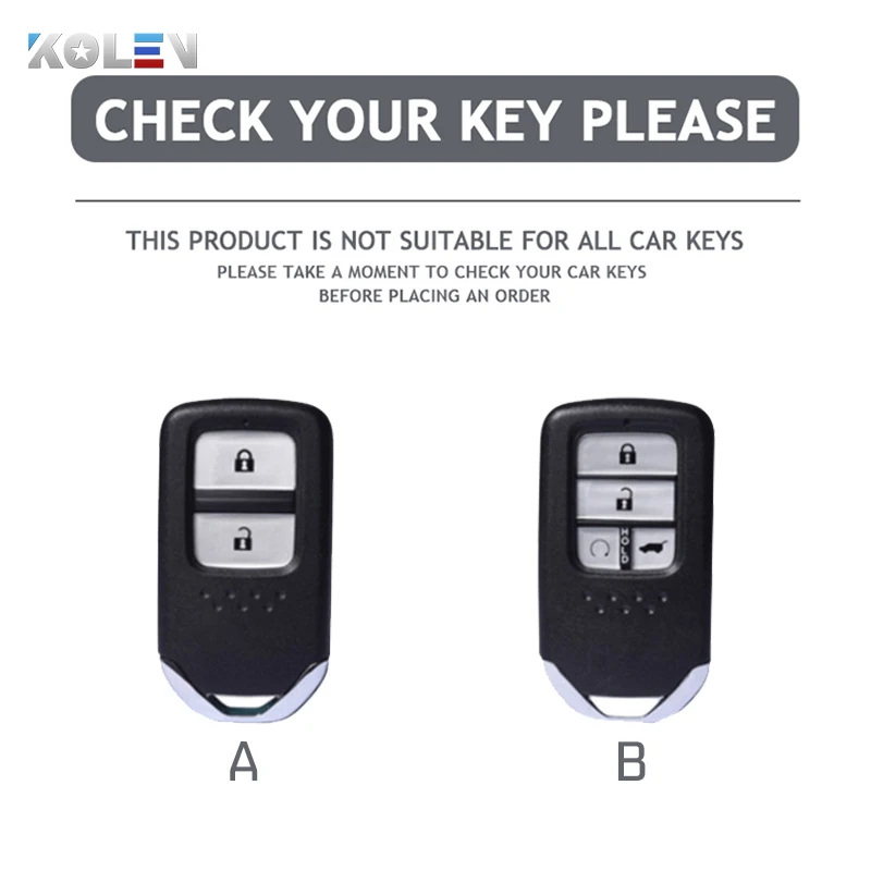 Fashion TPU Car Remote Key Case Cover Shell For Honda CRV CR-V Fit Civic Accord HR-V HRV City Odyssey XR-V Protected Keyless Fob