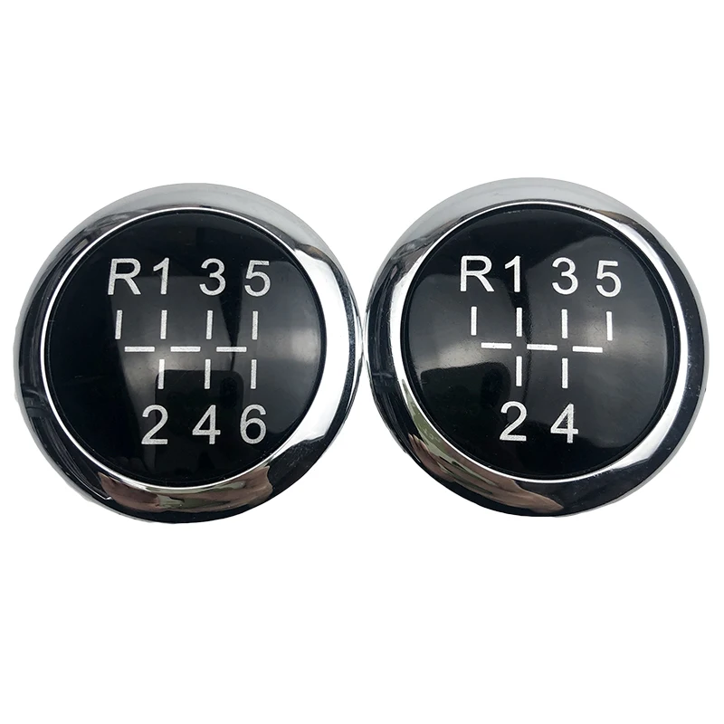 For VAUXHALL OPEL ASTRA III H CORSA D 2004-2010 Car Gear Shift Knob Lever Emblem Badge Cap Top Cover Car Styling Accessories