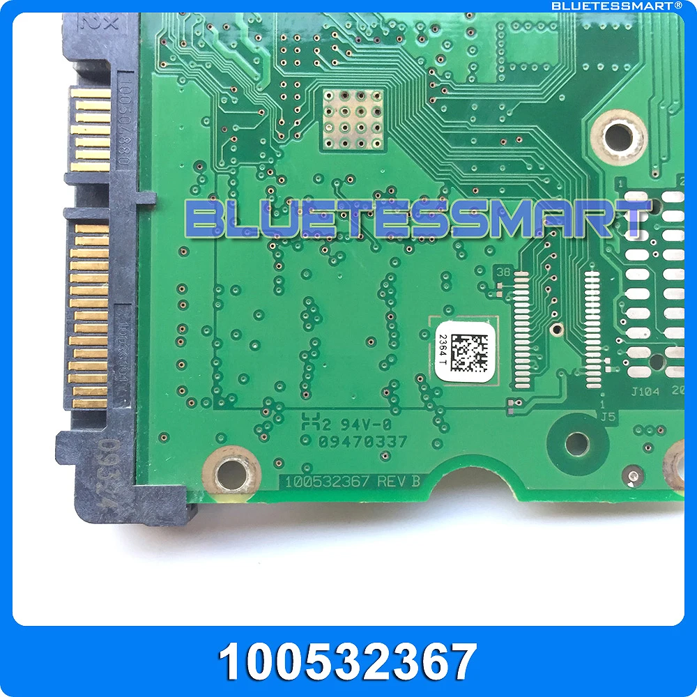 hard drive parts PCB logic board printed circuit board 100532367 for Seagate 3.5 SATA hdd data recovery hard drive repair image 3
