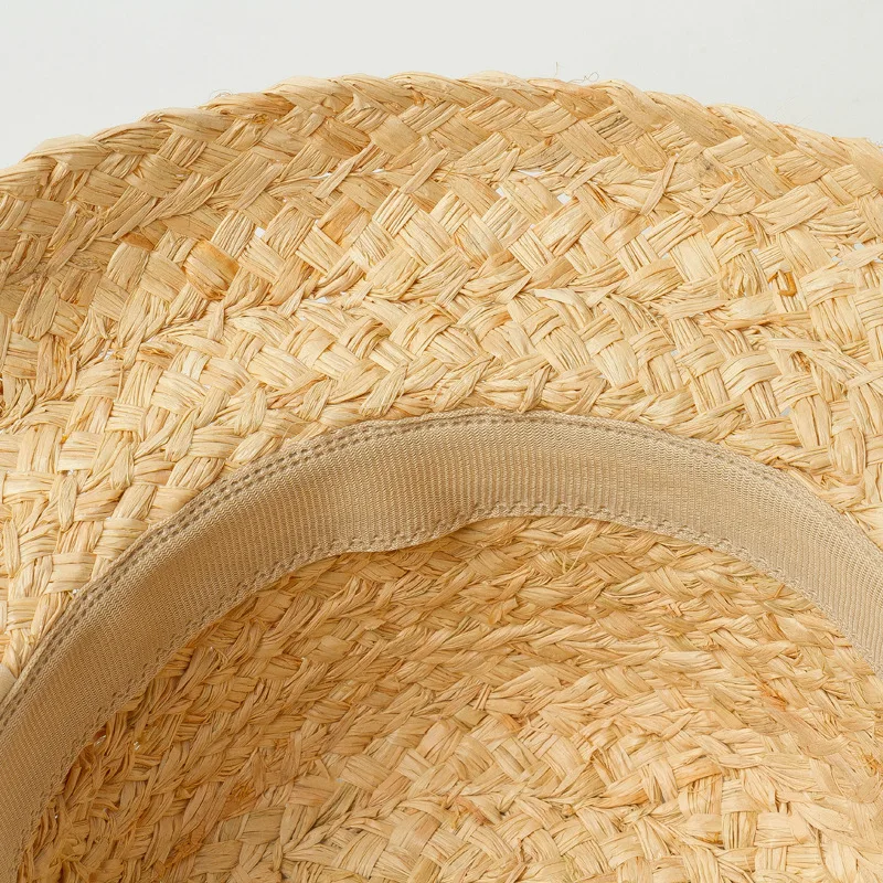 USPOP Women sun hats parent-child raffia straw hats lace-up beach hats two size