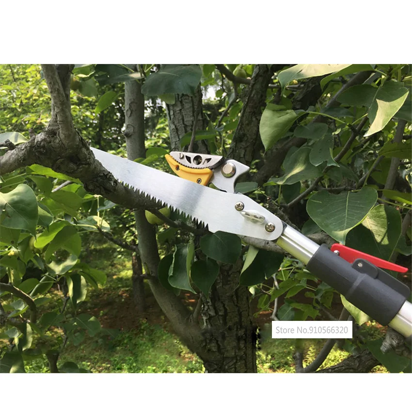 3 Meter Upgraded High-altitude Fruit Scissors Garden Telescopic Hedge Trimmer Fruit Tree Pruning Shears High Branch Pruning Tool