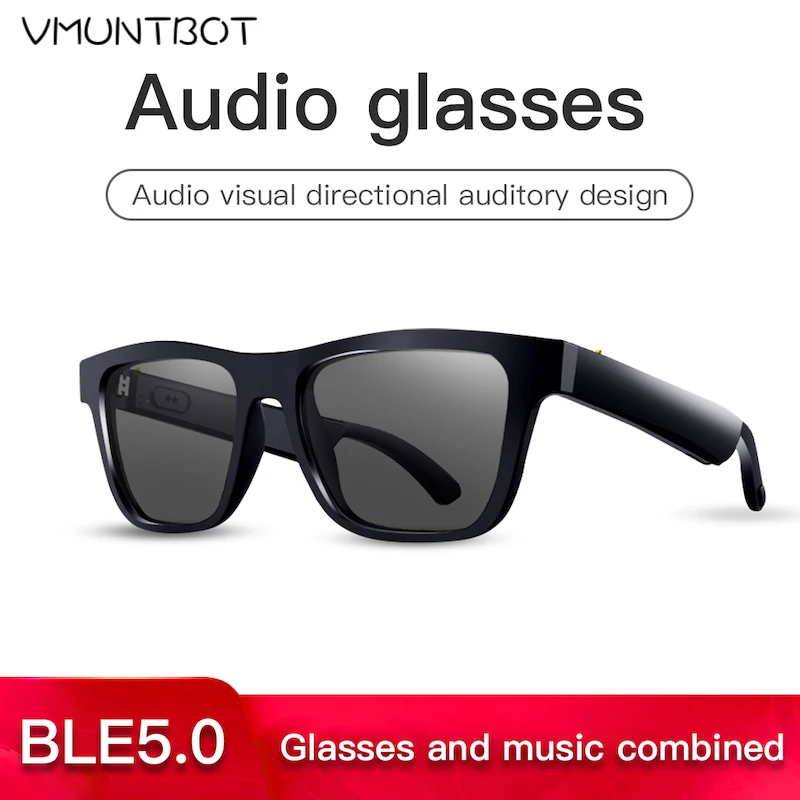 Intelligent Bluetooth Headphone Audio Smart Polarized Men Woman Sunglasses Glass With Bluetooth Running Headset Hiking Earphone