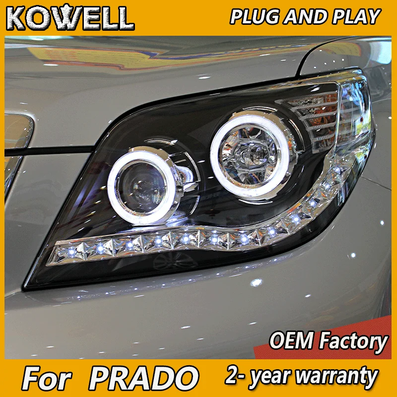 

Car Styling for Toyota Prado Headlight 2010-2013 LC150 Headlights DRL Turn Signal Low High Beam Projector Lens