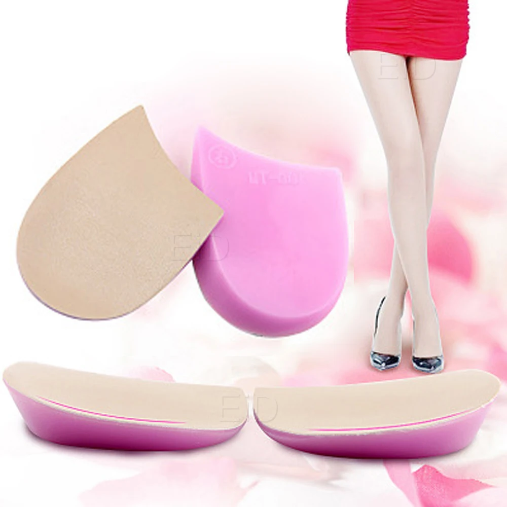 XO Legs Orthopedic shoes Insoles Silicone Gel Arch Support Pad for Women Flat Foot Orthotic Inserts Pain Relief High Heel Pads