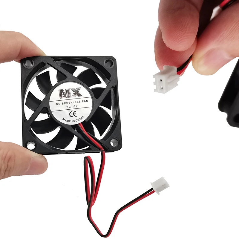 12V&24V 2510/4010/5010 Turbo Brushless cooling Fan 3D Printer Parts 2Pin For Extruder DC Cooler Blower Part Black Plastic Fans