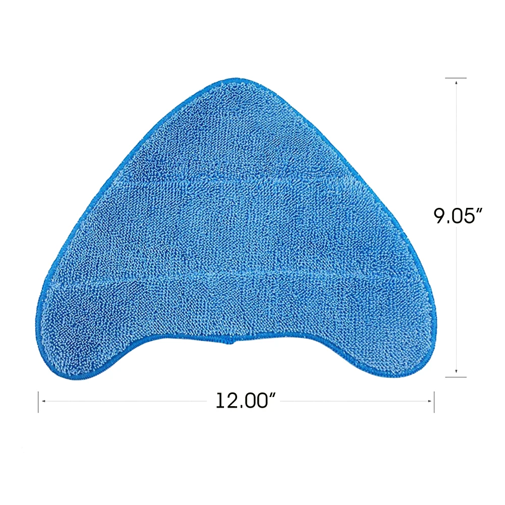 1pcs Washable VAX S86-SF-CC Blue Steam Mop Cleaning Triangle Pads Replacement Microfibre Cloth Cover Mopping Pads