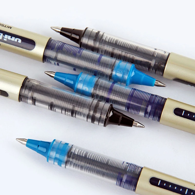 6 Piece/Lot Gel Rollerball Pen 0.7mm Uni-Ball Eye UB-157 Waterproof 3 colors to choose from