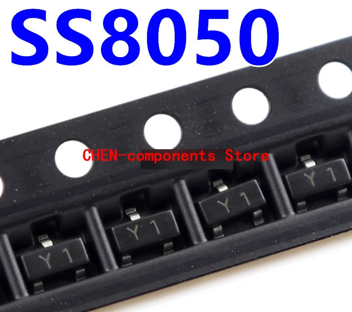 100pcs SS8050 Y1 SMD triode SOT-23 High Current