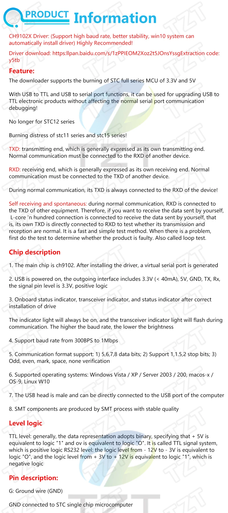 CP2102 USB 2.0 zu UART TTL 5PIN Stecker Modul Seriell Konverter STC Ersetzen FT232 CH340 PL2303 CP2102 MICRO USB für arduino – Detail 15
