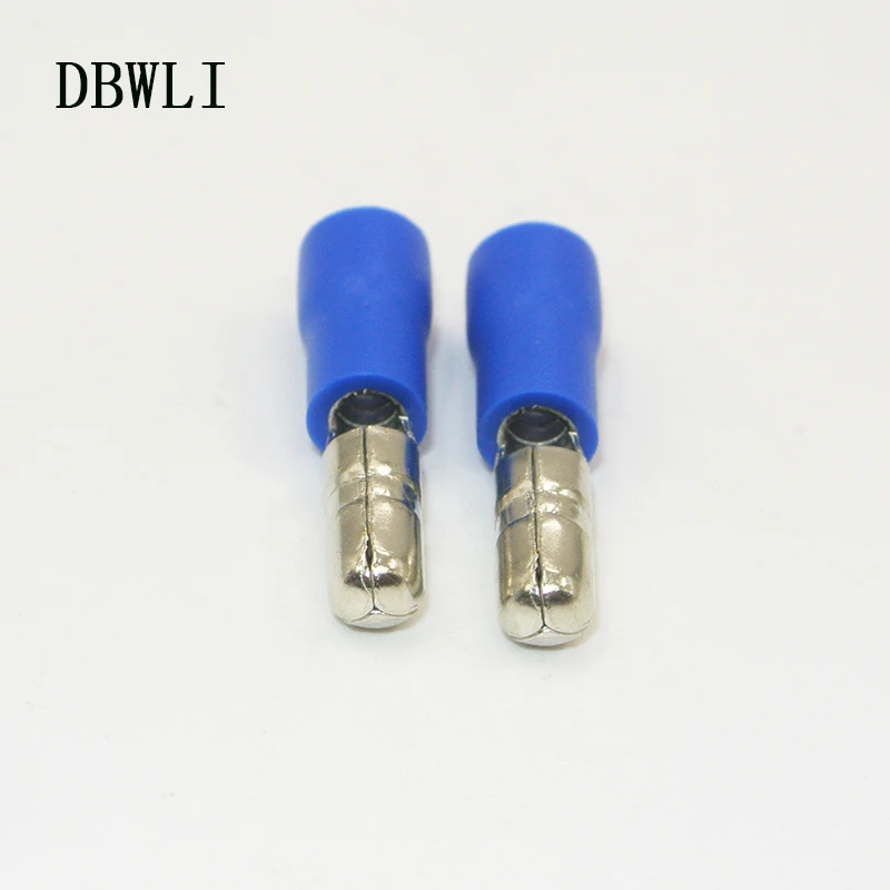 1000pcs MPD2-156 Male Insulated Electric Connector Crimp Bullet terminal for 16~14 AWG Audio Wiring