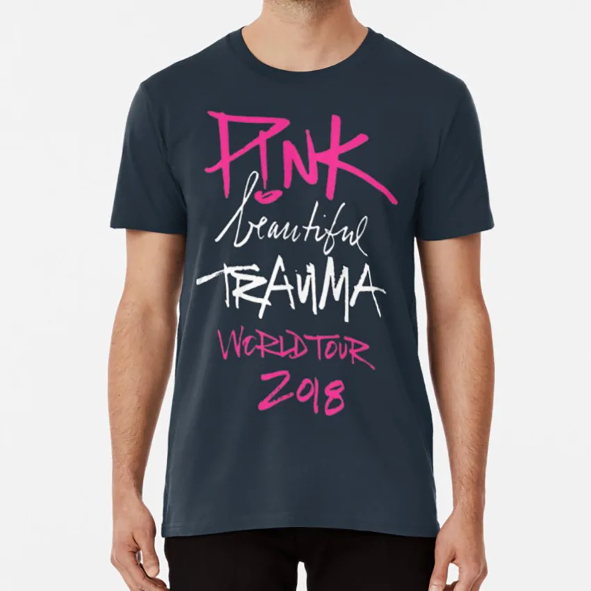 Pink Beautiful Trauma World Tour T Shirt Pink Beauty Trauma Revenge Artist Music Album Song P Nk Singer Grammy