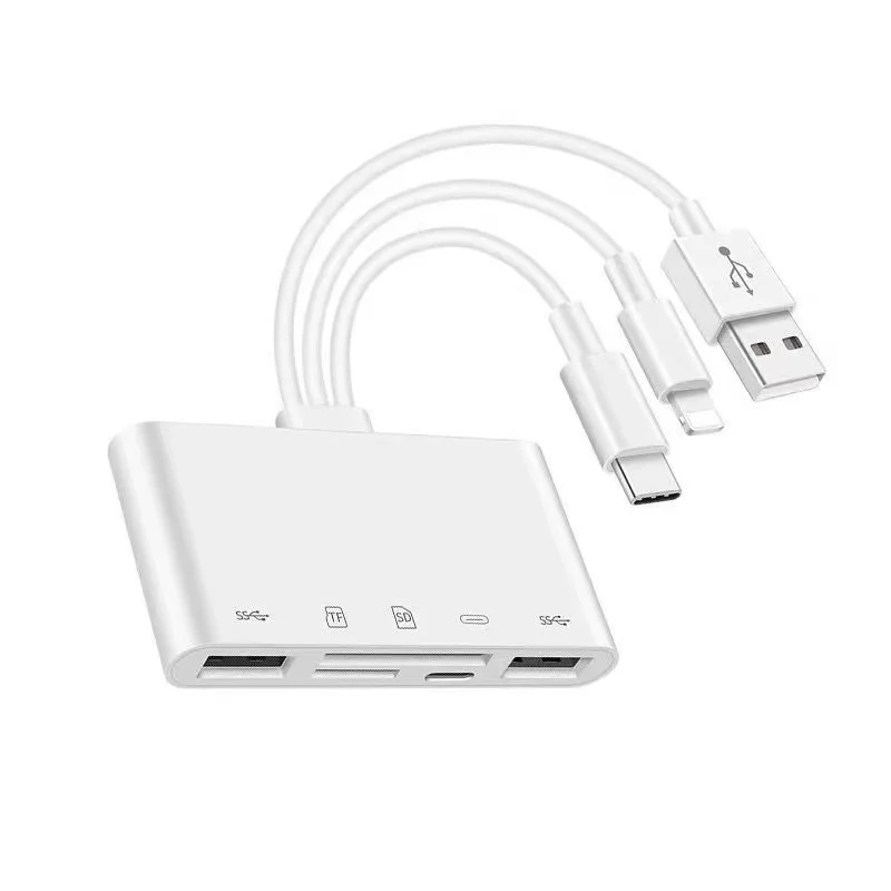 Bán Buôn Miễn Phí Vận Chuyển Chất Lượng Cao Đa Chức Năng Card Reader Cho Apple Android Mobie Máy Tính