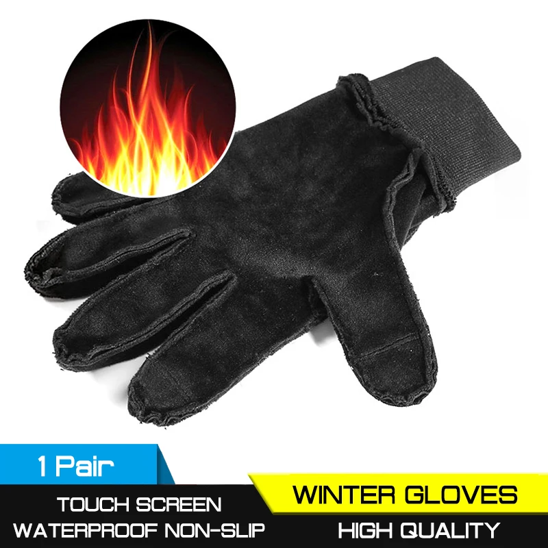 

Ski Snow Riding Car Auto Motorcycle Glove Unsex Winter Outdoor Sports Warm Gloves Touch Screen Waterproof Non-slip