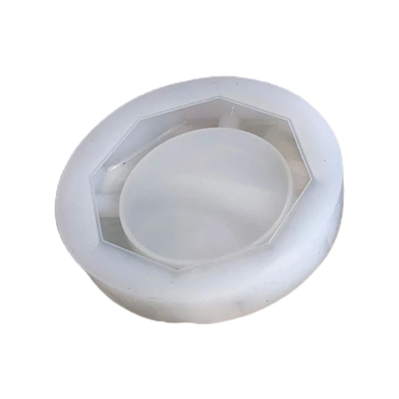 DIY Crystal Epoxy Resin Mold Round/Square/Rhombus/Polygon Ashtray Silicone Mould