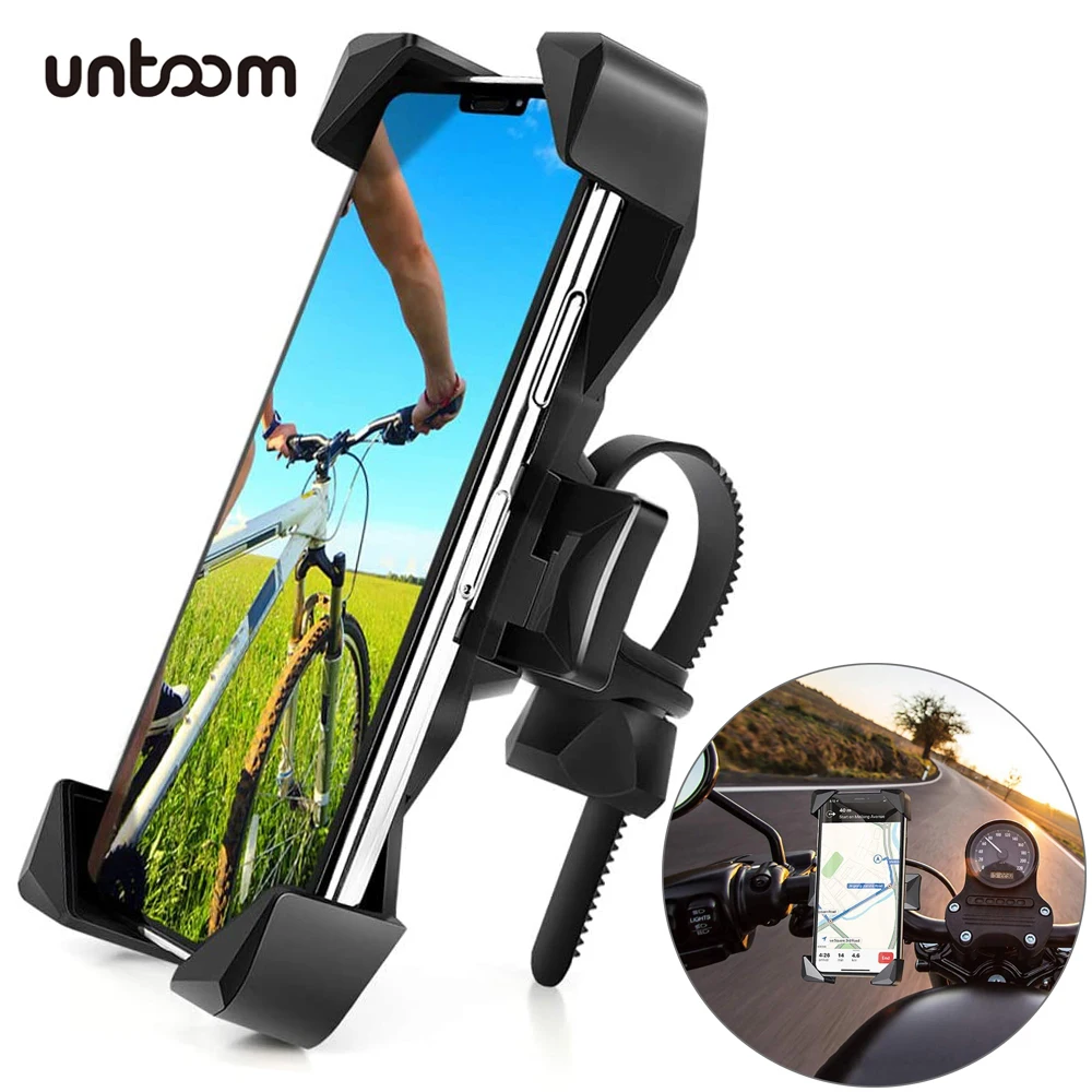 

Bike Phone Holder Bicycle Handlebar Clip Stand for iPhone Samsung Universal Bike Motorcycle Mobile Phone Stand Mount GPS Bracket