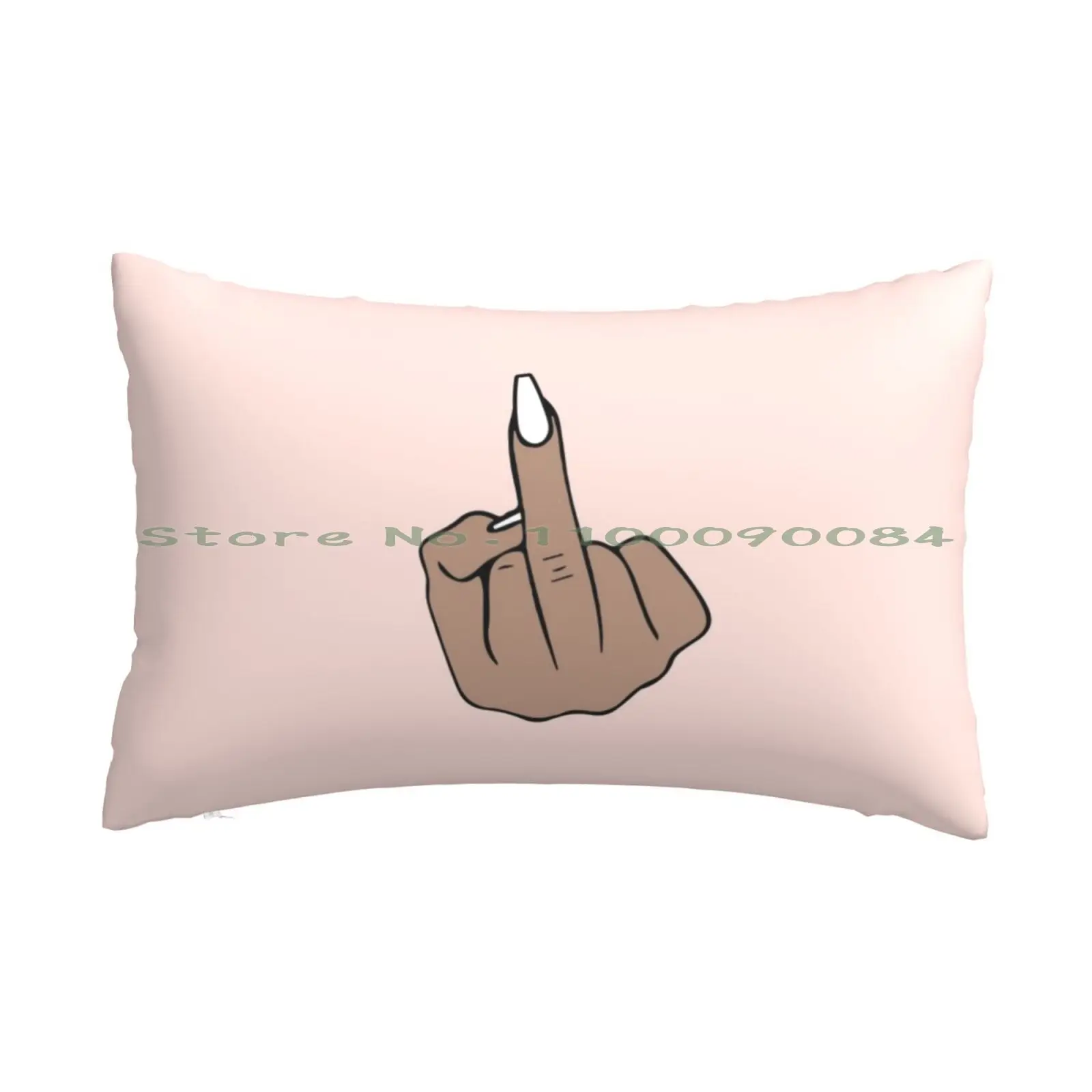 

Middle Finger Pillow Case 20x30 50*75 Sofa Bedroom Romance Show Affection Show Love Express Love Sweetheart Day Valentines Day