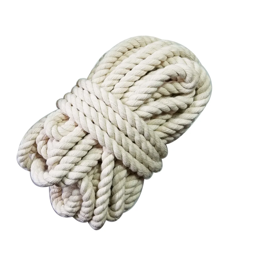 3mm-10mm cotton ticker rope twine macrame cords tag hang handmade accessory  DIY