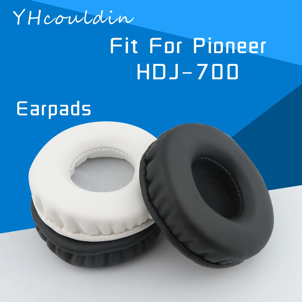 YHcouldin Earpads For Pioneer HDJ-700 HDJ 700 Headphone Accessaries Replacement Wrinkled Leather