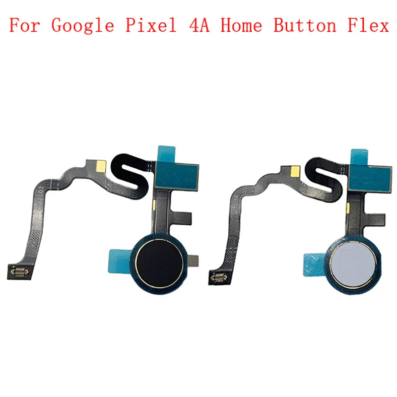 Sensor de huellas dactilares, botón de inicio, Cable flexible para Google Pixel 4A 4A 5G, escáner de Sensor de huellas dactilares, ID táctil, piezas