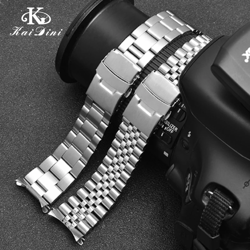 Watch Bracelet For SEIKO 5 SRPD63K1 SKX007 009 175 173 Solid Stainless Steel Watch Chain Watch Accessories Watch WatchBand Chain image 3